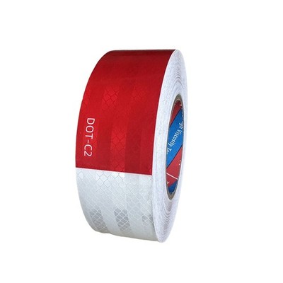 DOT-C2 Reflective Tape Wide 2''Conspicuity Safety Caution Warning Grade