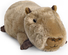 Capybara Stuffed Animals, Microwavable Stuffed Animal Adorable Fluffy Capybara P
