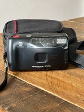 Minolta Freedom 50N Focus 35mm Camera Tested  Working 