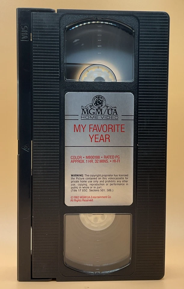 My Favorite Year VHS 1982, 1989 Peter O'Toole **Buy 2 Get 1 Free** Foto 3 de 3