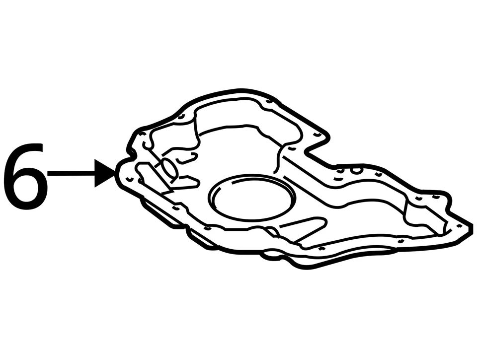 Mercedes-Benz ML350 2012-2015 cárter de aceite del motor FYSJV Foto 4 de 4