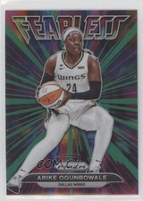 2022 Panini Prizm WNBA Fearless Green Prizm Arike Ogunbowale #14 0q0