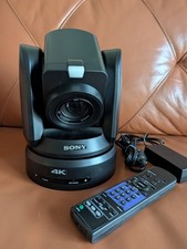 Sony BRC-X1000 4K PTZ Camera With Power Supply and Remote PoE HD-SDI