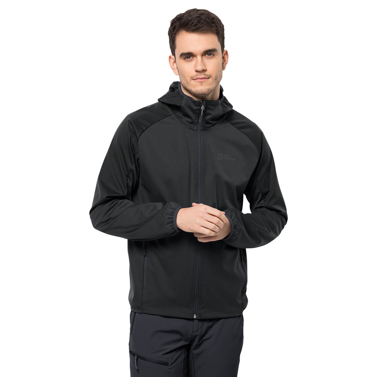 Jack Wolfskin Mens Feldberg Softshell Jacket - Phantom - XXL