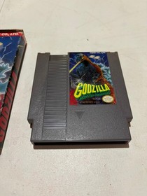 Nintendo NES Godzilla: Monster of Monsters! Complete In Box!