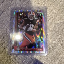 Topps Chrome Parallel Cedric Tillman Cleveland Browns Football Card #67