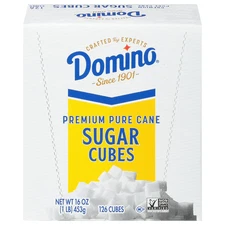 Domino SUGAR CUBES Dots 1 Lb. Premium Pure Cane Sugar Sweetener 126 cubes!