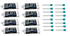 Dental Impression Material VPS Heavy Body Fast Set (8 Cartridge & 16 Tips) PVS