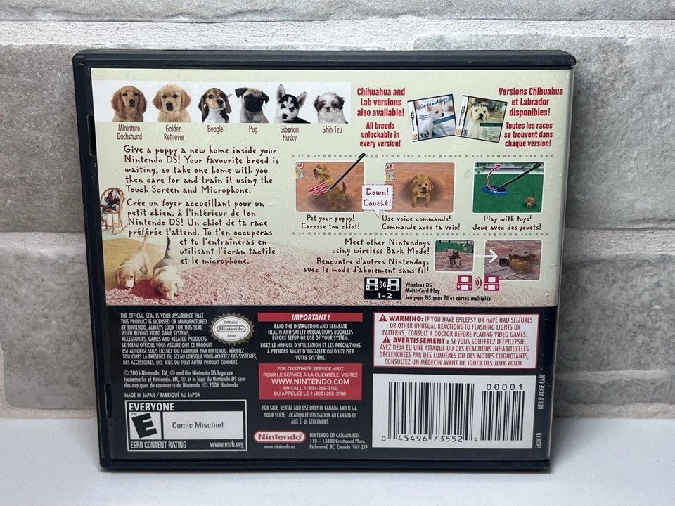 Nintendogs Dachshund & Friends Nintendo DS Game CIB Complete Tested - Image 3 of 4