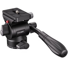 V1N Panoramic Tripod Head Hydraulic Fluid Video Damping Head -70 to 90 Light B