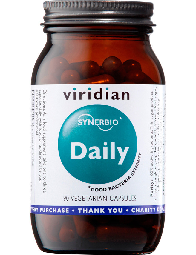 Viridian Synerbio Daily 90 Vegetarian Capsules