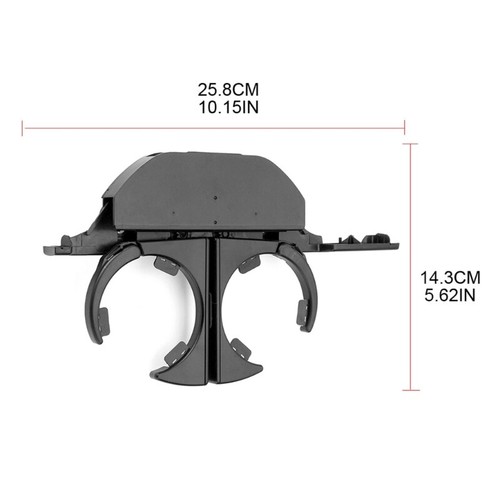 Vehicle Cup Organizer Cushion Design Automotive Interior Parts Front Cup Holder - Afbeelding 8 van 8