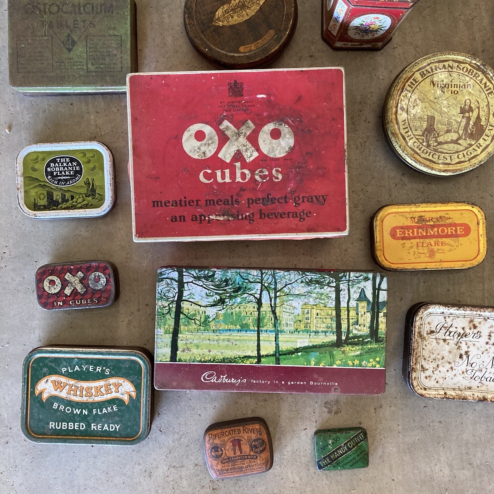 Collection of Vintage Tins eBay