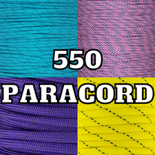 West Coast Paracord 50 Feet Type III 7-Strand 550 Parachute Cord
