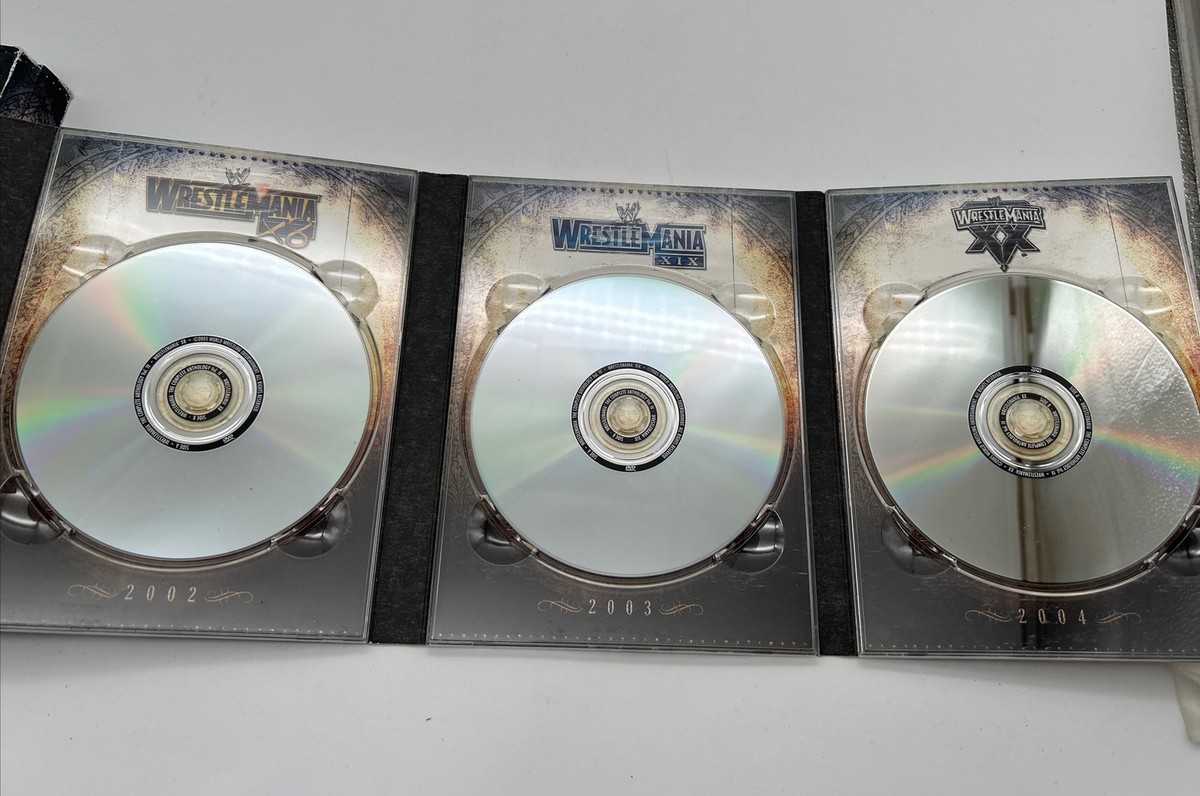 スポーツ・フィットネス WrestleMania Anthology volume 3 WWE - Wrestlemania Anthology: Vol.- III & IV - ( DVD Set 10