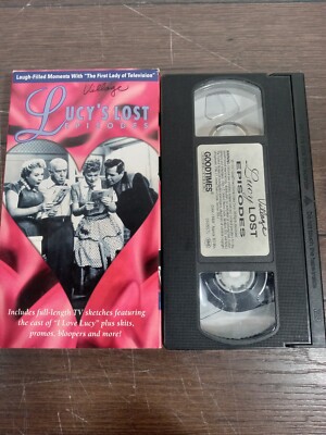 LUCY'S LOST EPISODES VHS Former Rental