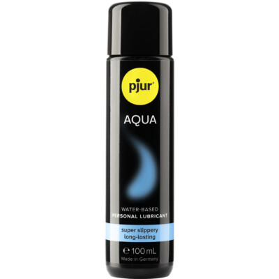 pjur AQUA Gleitmittel 100ml   wasserbasis, dermatologisch getestet, silikonfrei