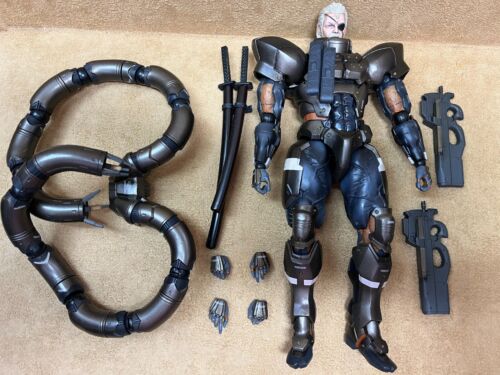 Play Arts Kai Metal Gear Solid 2  - Solidus Snake Action Figure - Picture 1 of 5