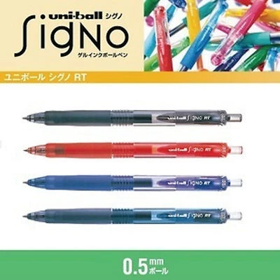Uni Ball Signo RT Pen 0.5mm CHOOSE YOUR COLORS UMN-105 Blue Black Red Gift Nice - Image 1 of 4