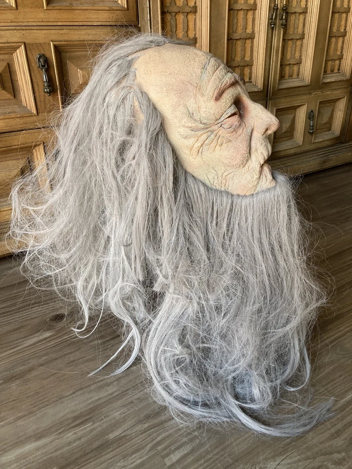 Vintage mask - bearded long haired old man - 2000 The Paper Magic Group - Image 4 of 4
