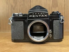 *Very Rare Black : For Parts* Pentax SV SLR 35mm Film Camera Body From Japan