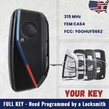 Upgraded Smart Remote Key For Bmw Cas4 3 5 6 7 F Series 2011-17 Ygohuf5662 3b Upgraded Smart Remote Key For Bmw Cas4 3 5 6 7 F Series 2011-17 Ygohuf5662 3b
