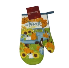 Nantucket Home Mainstream Oven Mitt - New - Happy Harvest