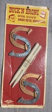 Buck'N Bronc Official Junior Metal horseshoes by Danlee Company