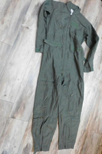 USAF NOMEX GREEN FLYER'S FLIGHT SUIT SUMMER CWU 27/P SZ 42L