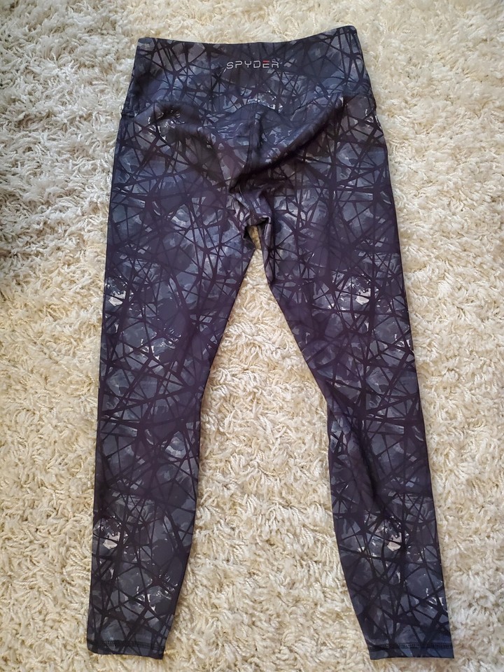 Women s Spider Active Performance High Rise Tight Fit Leggings Black women-s-spider-active-performance-high-rise-tight-fit-leggings-black