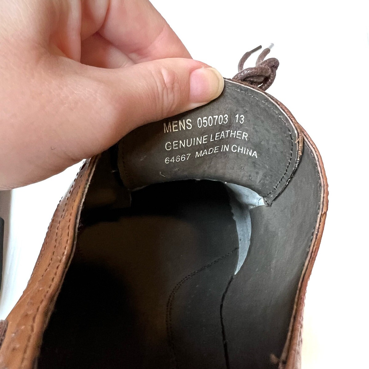 New Asher Green Brown Leather Oxford Loafers 13 ASHER GREEN MEN 10.5 BROWN LEATHER SLIP-ON BUCKLE DRESS SHOE  main image 4