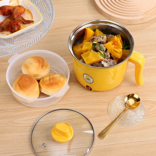 Electric Cooking Non-stick Hot Pot Electric Cooker Rice Cooker Cooking Pot - Photo 3/15