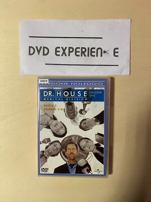 DR. HOUSE MEDICAL DIV. SAISON 1 - DVD UNIVERSAL EX VERMIETUNG MIT BOX *SELTEN*