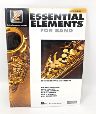 Hal Leonard Essential Elements For Band - Eb Alto Saxophone 1 Book/Online Audio
