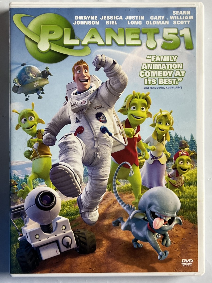 Planet 51 - DVD By Dwayne Johnson,Seann William Scott - B2G1FREE