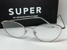 RetroSuperFuture RV0 Numero 59 Argento OPTICAL Frame NIB