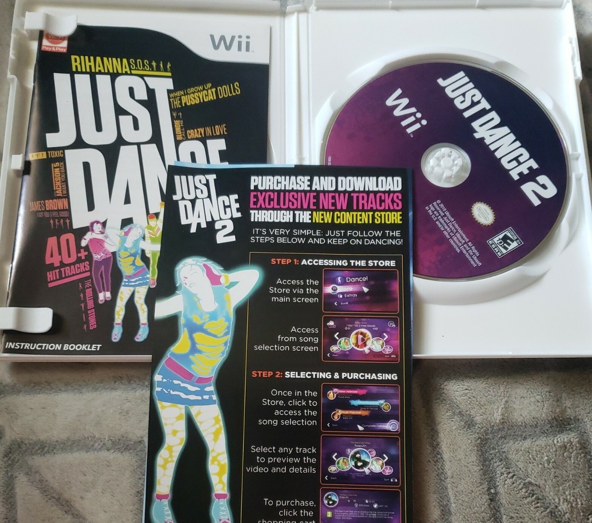 Just Dance 2 W/Manual (Nintendo Wii, 2010) 8888176602| eBay