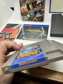 Fester's Quest NES Nintendo Complete CIB W/ Very Rare Hint Guide Book Near Mint!