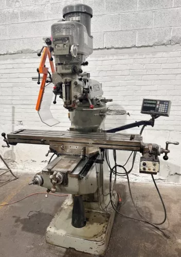 BRIDGEPORT 2HP VERTICAL MILL - Sony DRO, 9" x 48" Table - "SEE VIDEO"