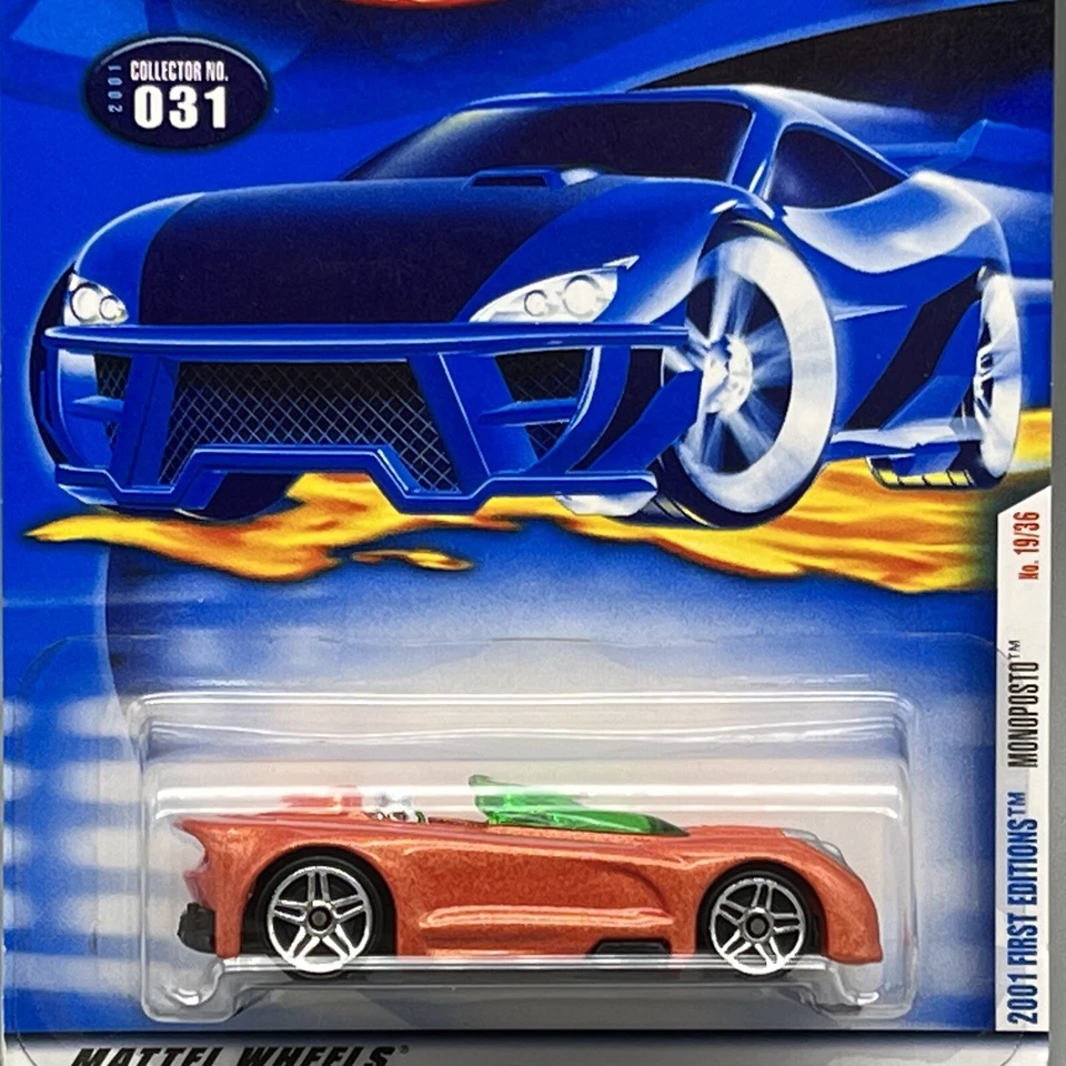Hot Wheels 2001 First Editions Monoposto Collector #031 Free Shipping Read - Image 2 of 4