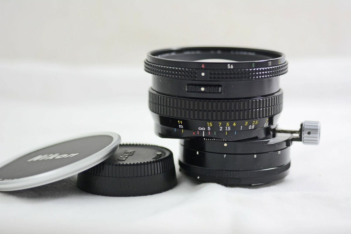 NIKON 28MM F4 PC-NIKKOR MF PERSPECTIVE CONTROL SHIFT CAMERA