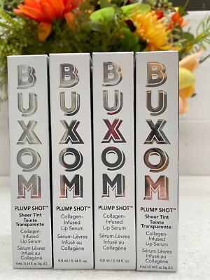 Buxom Plump Shot Collagen-Infused Lip Serum (You Pick) NIB 0.14 oz / 4 ml