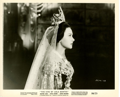 Vintage 8x10 Photo Lola Montès  1955 Film Martine Carol director Max Ophüls