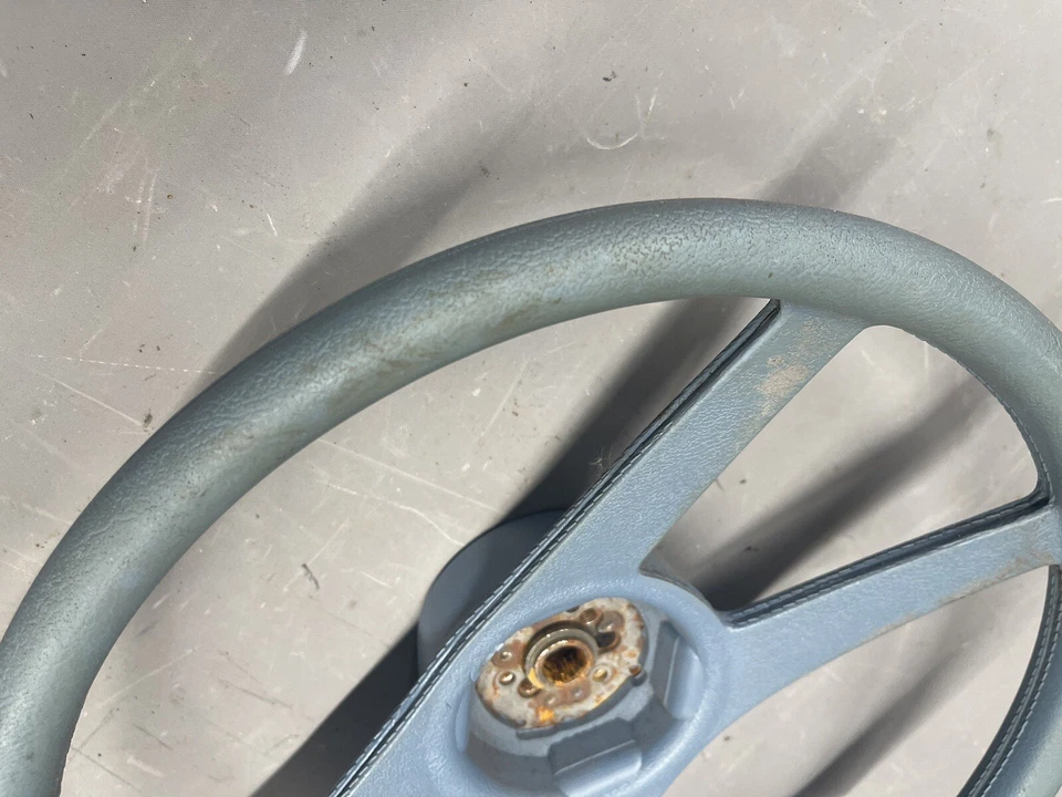 Volante Chevy Camaro Chevelle Nova Impala 1970-1981 cuerda interior azul original Foto 2 de 4