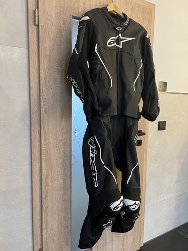 alpinestars motorrad Lederkombi Orbiter Gr 58 Handschuhe Carbon - Bild 3 von 11