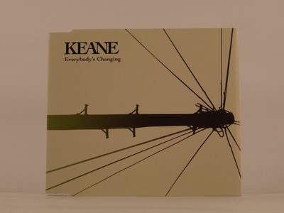 KEANE EVERYBODY'S CHANGING (L41) 3 Track CD Single Picture Sleeve UNIVERSAL ISLA