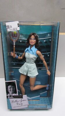 Mattel Barbie Signature Inspiring Women BillIie Jean King Puppe in OVP