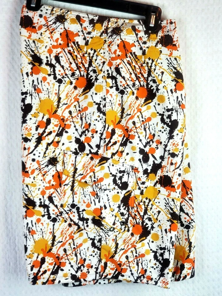 Roundtree & Yorke First Wave Graphic 12" Board Shorts Size 36 - Image 4 of 4