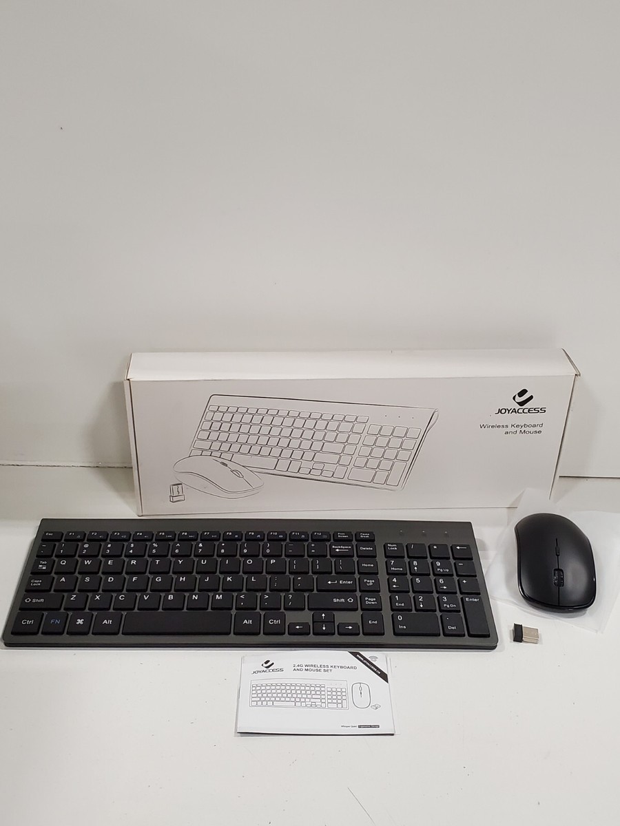 Joyaccess (KB2US) 2.4G Compact Wireless Keyboard And Mouse | eBay