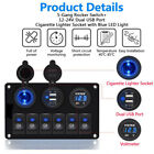 <!--F#f_0-->6 Gang Switch Panel ON-OFF LED Control Relay Control Box Car Marine Boat RV 12V<!--F/-->